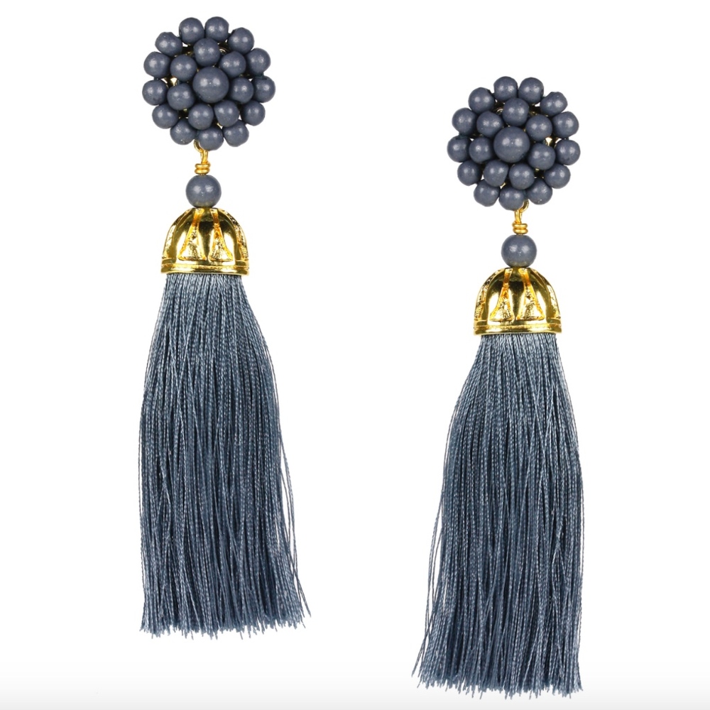 Lisi Lerch Slate Gray Coco earrings